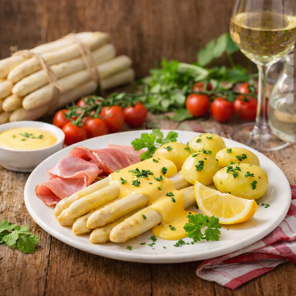 Spargelzeit im Rebstock Kappelwindeck